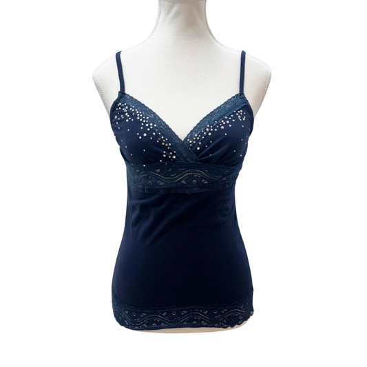 TT Studio Navy Lace Cami