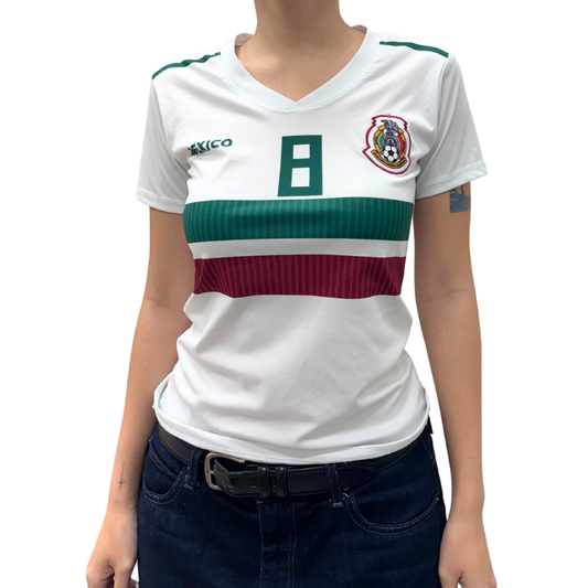 Mexico White Athletic Tee