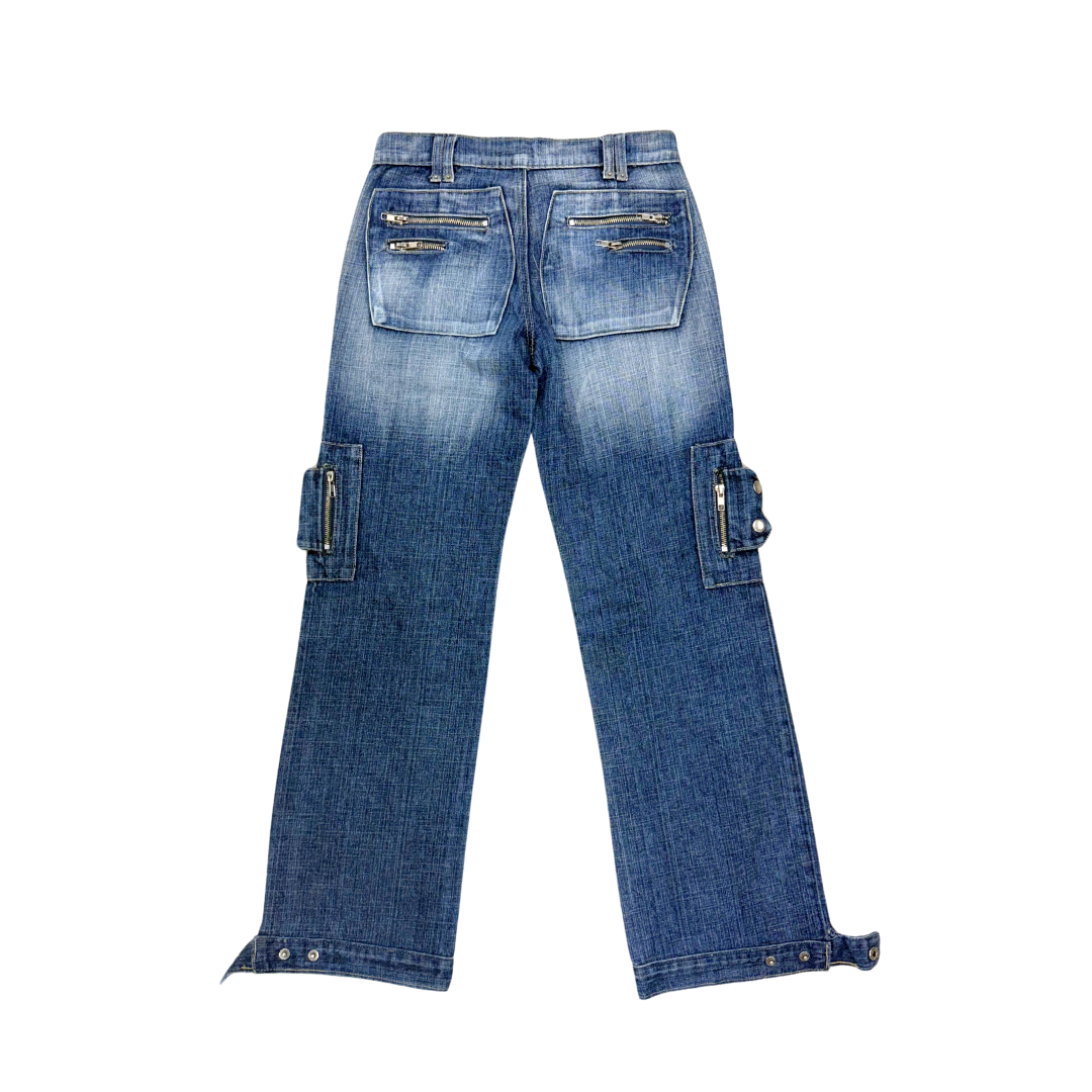 Miss Sexy Denim Cargo Jeans