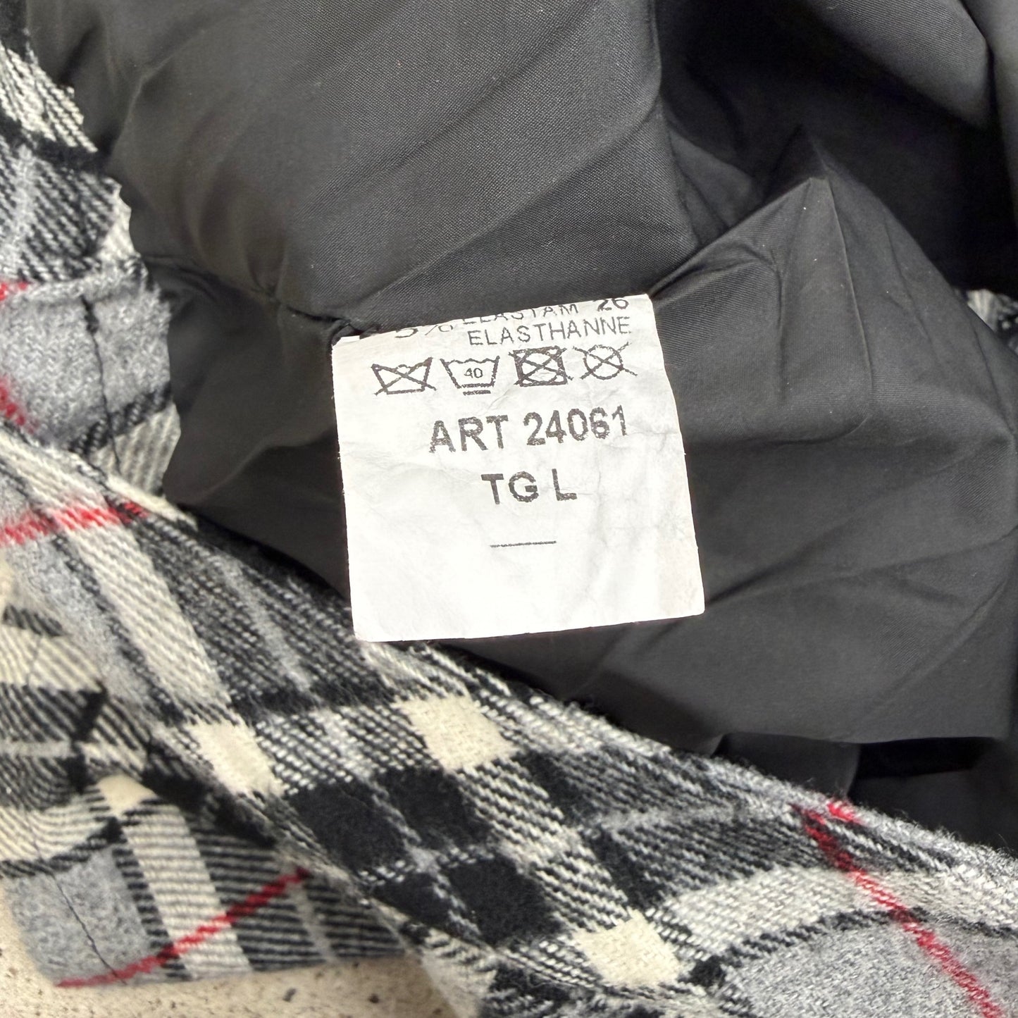 Gray Plaid Pleated Mini Skirt