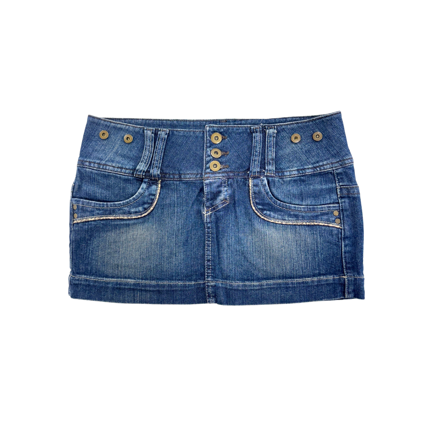 TRF Denim Mini Skirt
