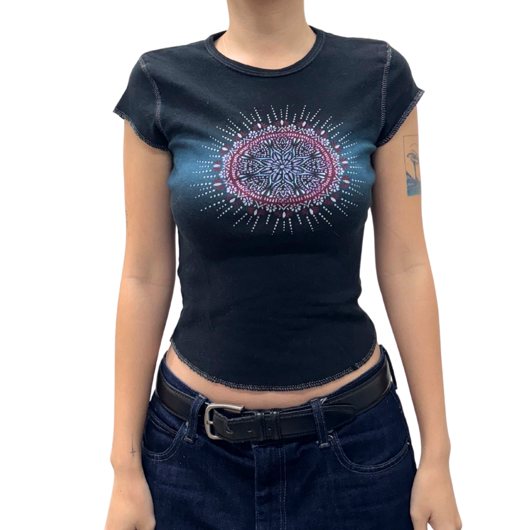 Fang Black Graphic Tee