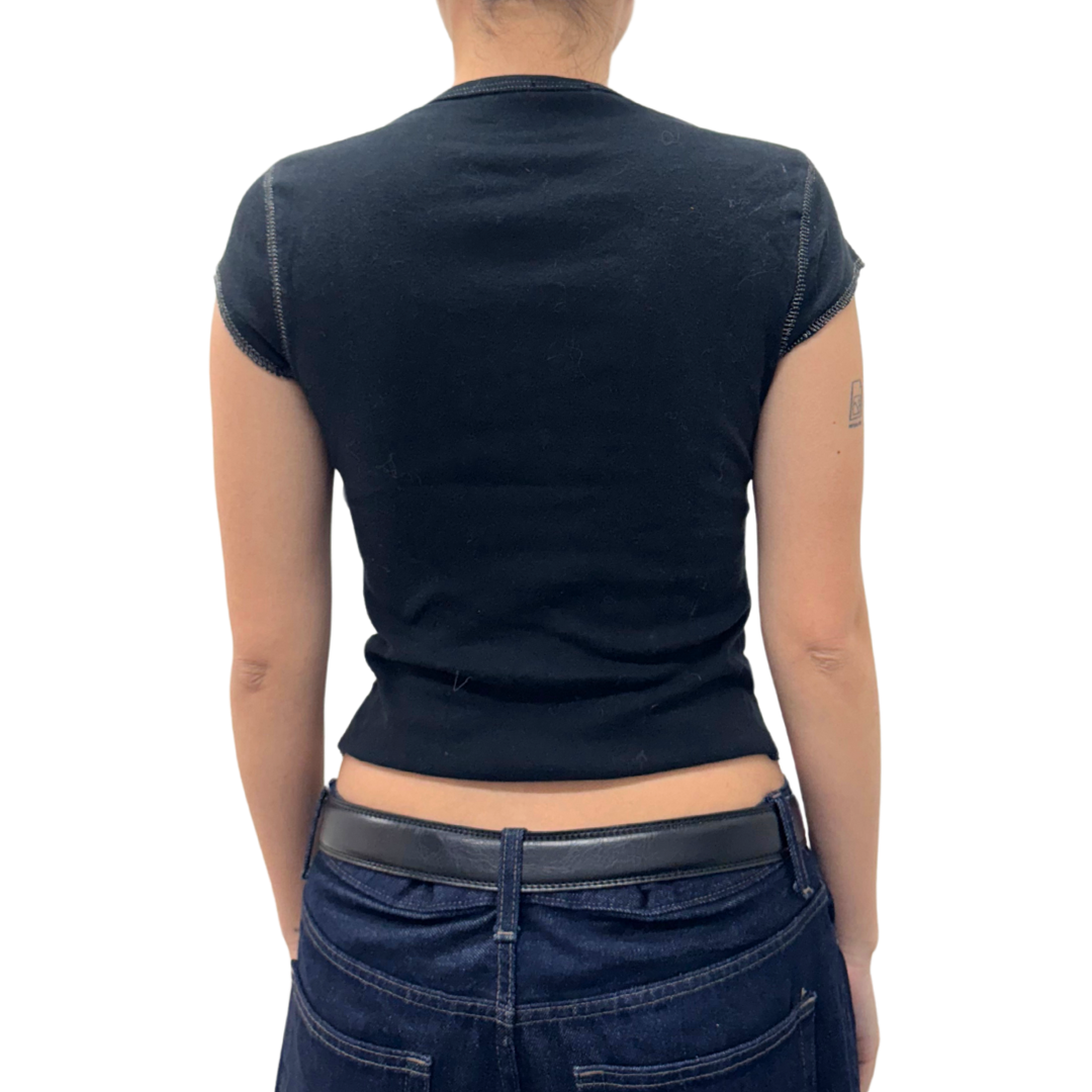 Fang Black Graphic Tee