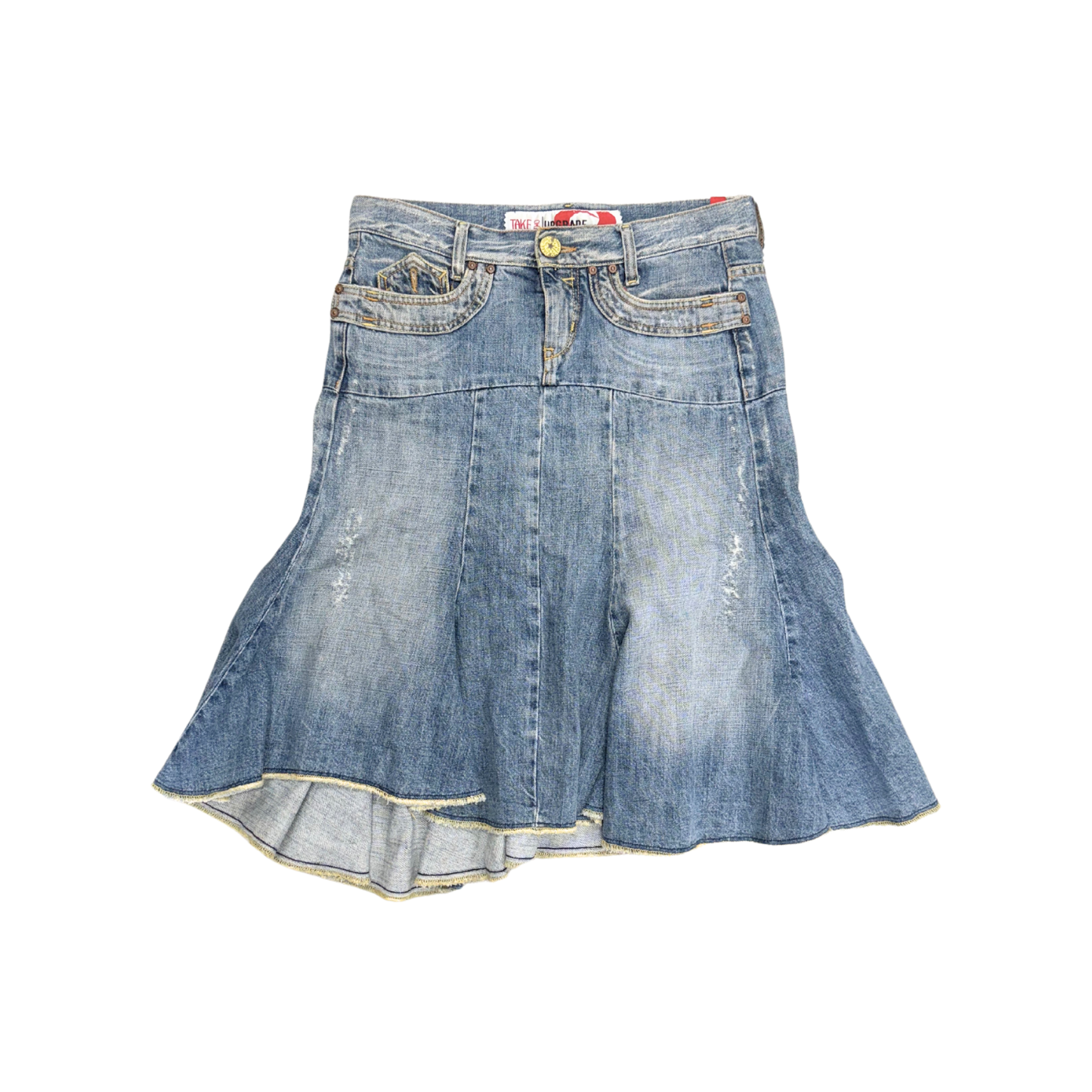 Take Two Denim Midi Skirt