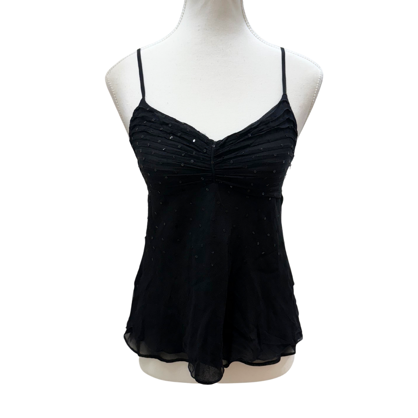 Sasch Black Sequin Cami