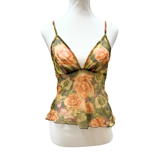Unidea Green Mesh Cami