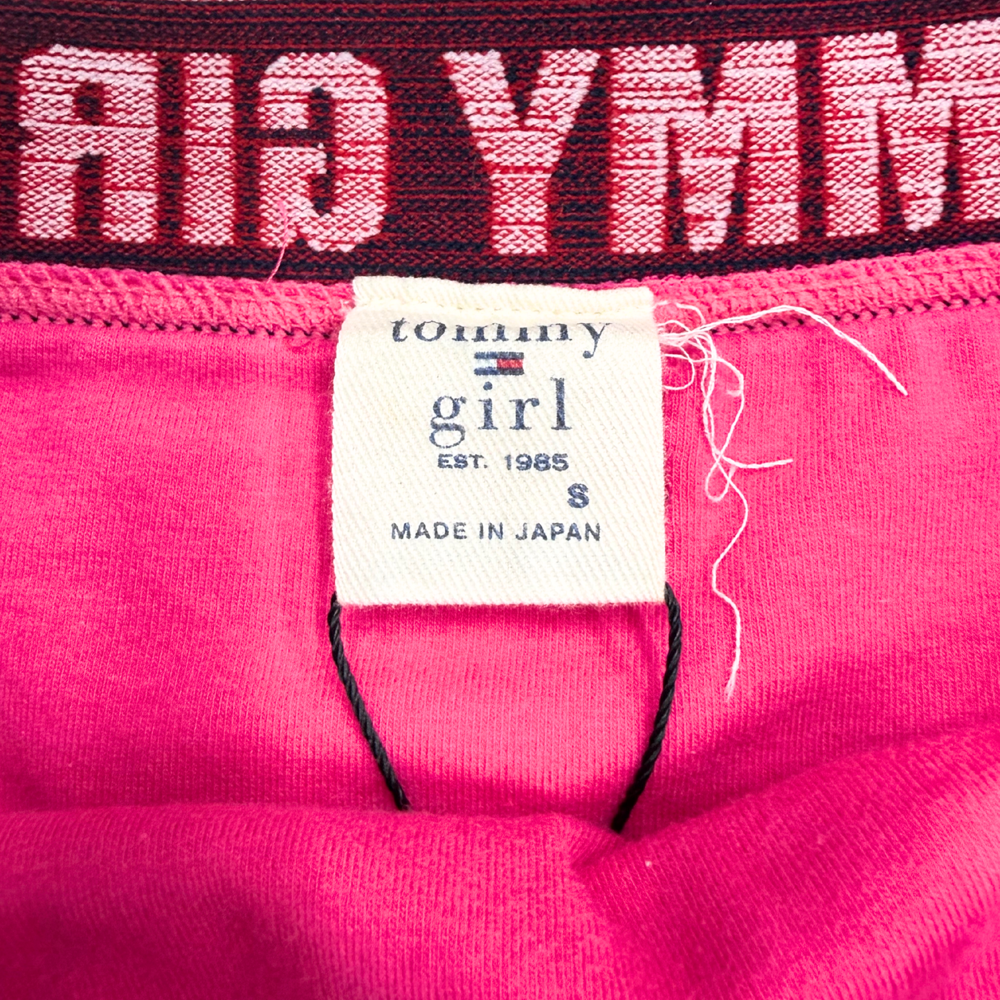 Tommy Girl Pink Strapless Top