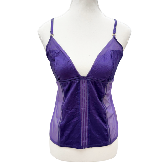 Victoria's Secret Purple Mesh Cami