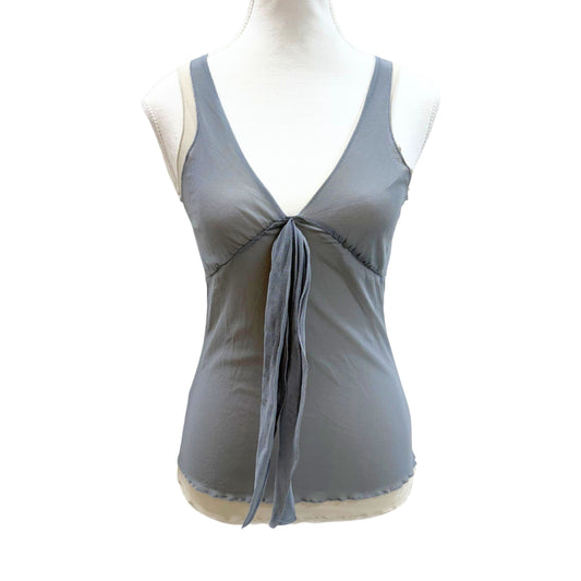 Kaos Gray Mesh Tank Top