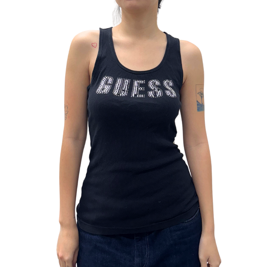 Guess Black Tank Top