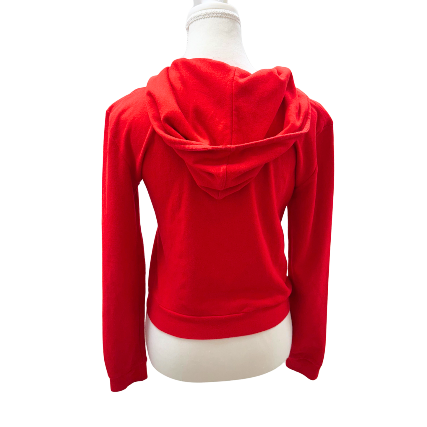 Miss Sixty Red Zip Up Hoodie