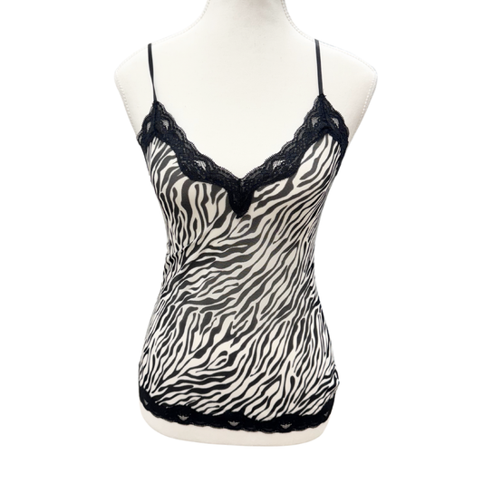 Enchanting Zebra Print Cami