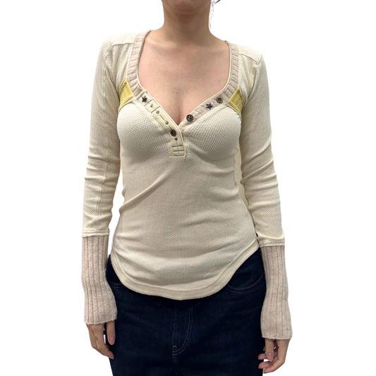 Free People Off White Sweater