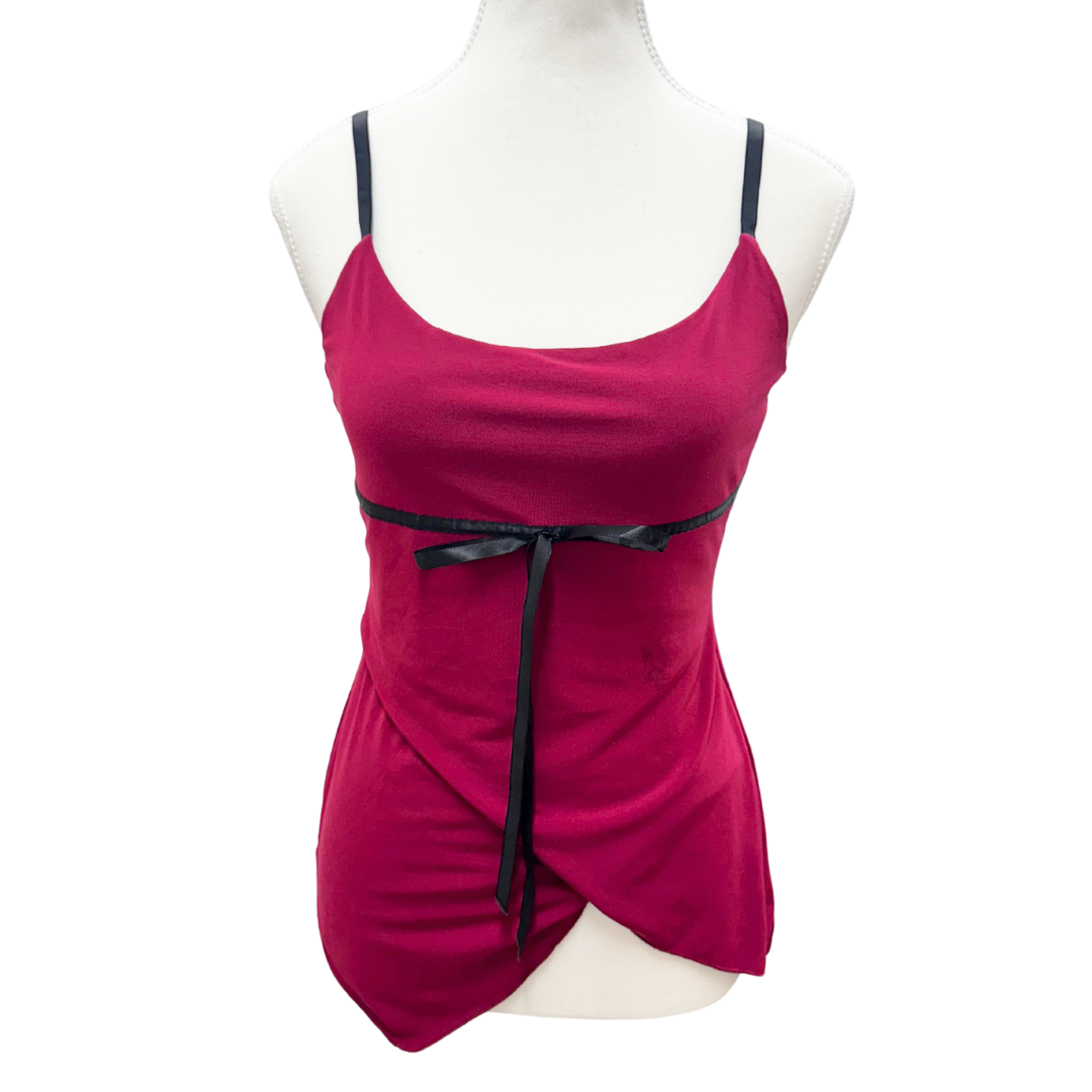 Byer Iz Burgundy Cami