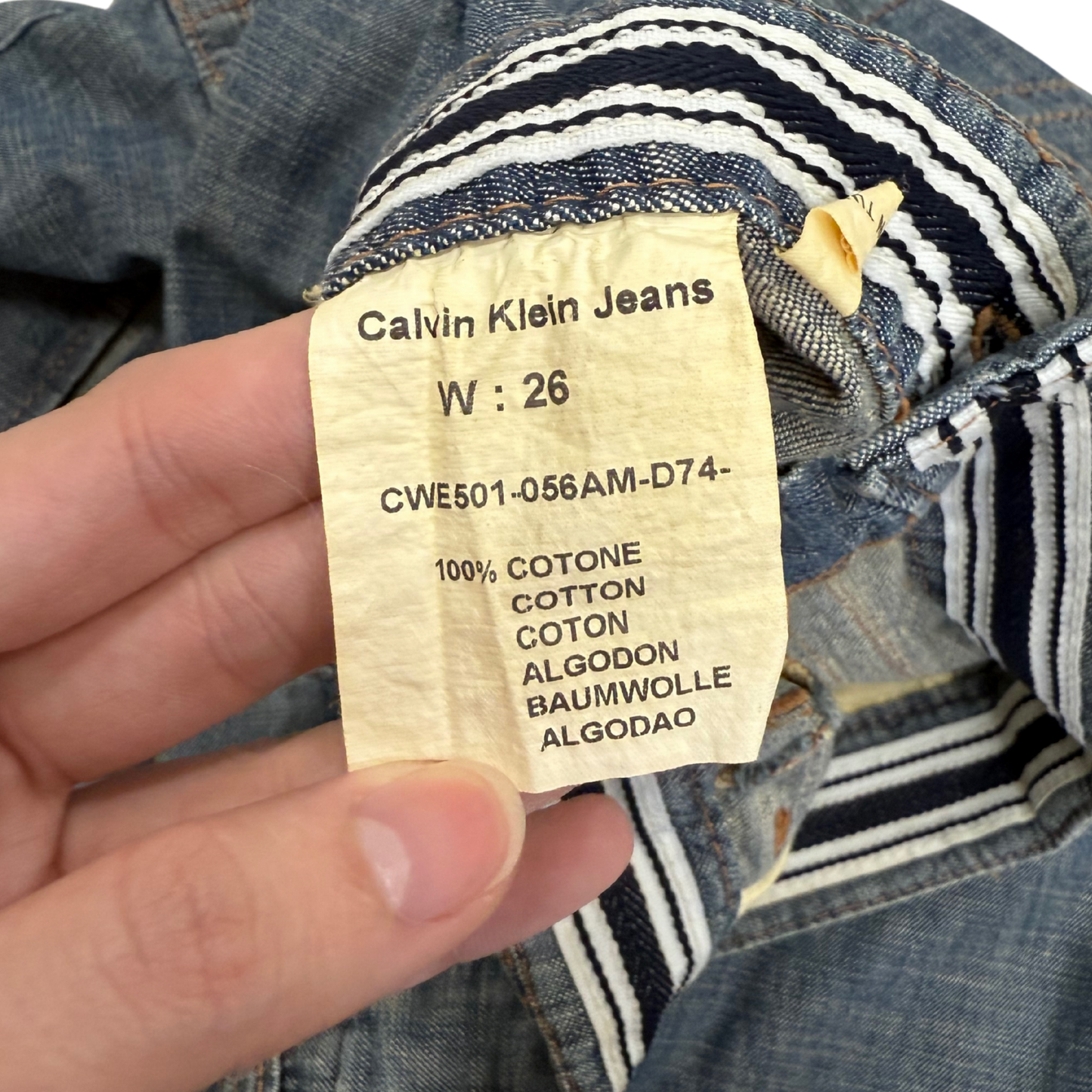 Calvin Klein Jeans Denim Midi Skirt