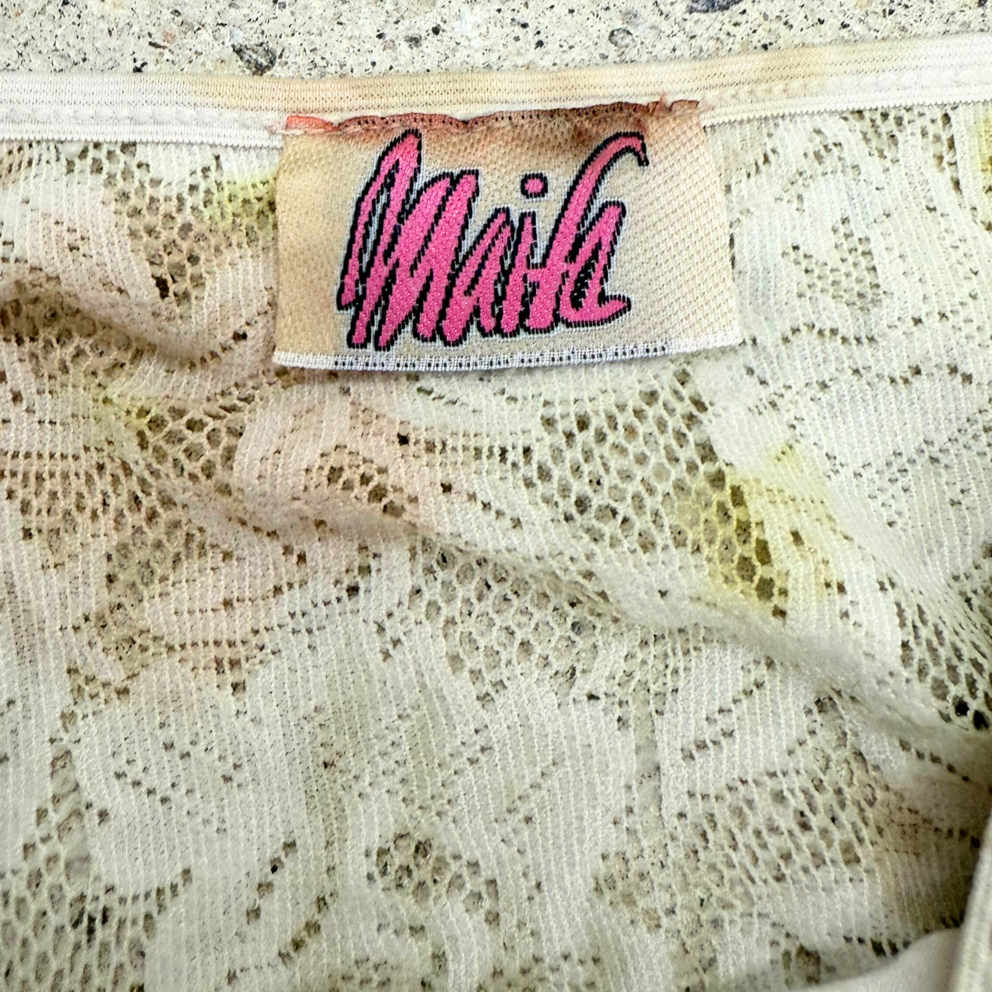 Maifa Multicolor Lace Ruffle Cami