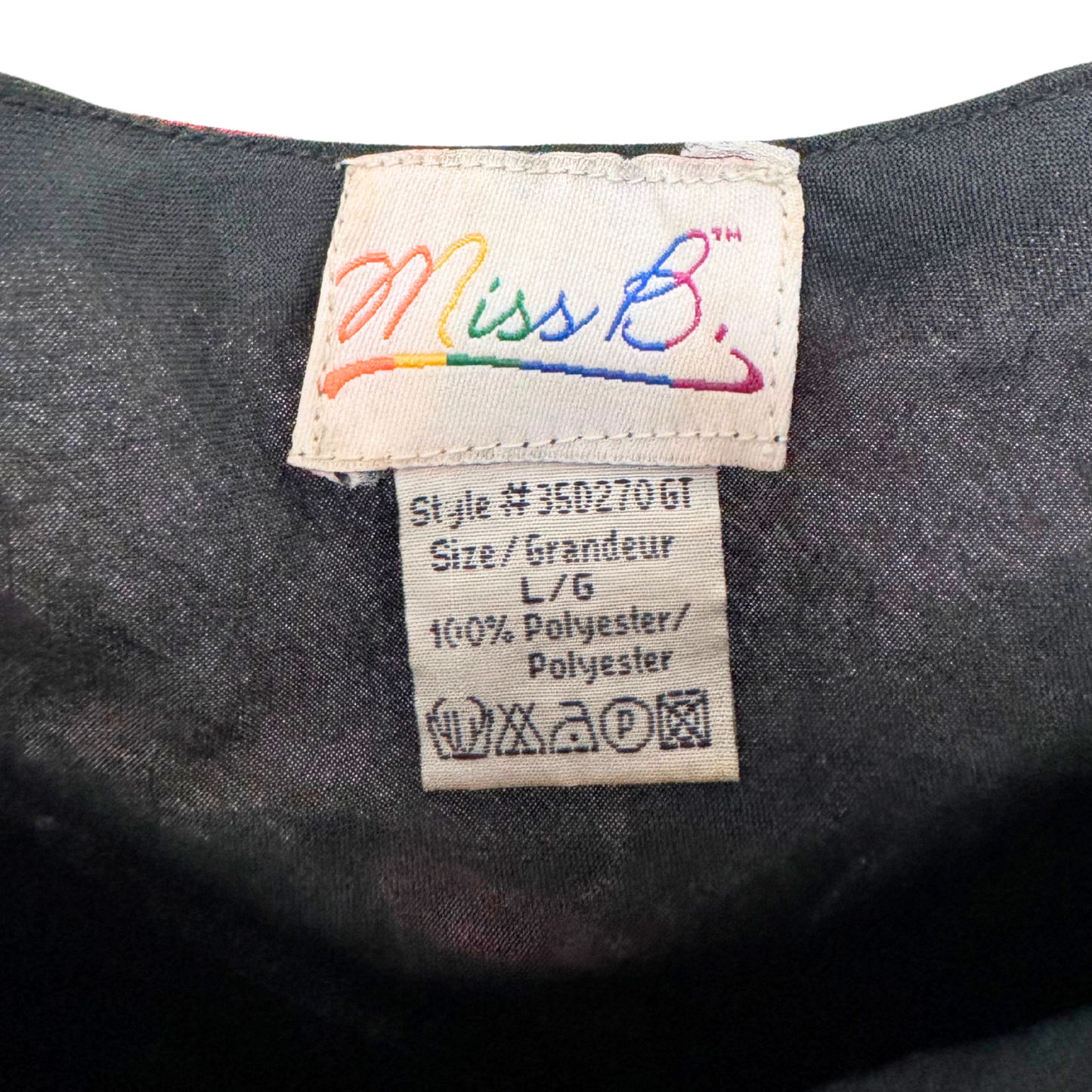 Miss B. Black Floral Maxi Dress