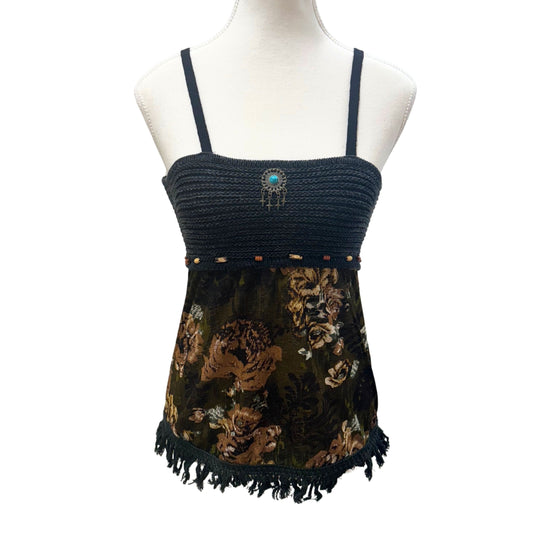 Meggie Knitted Floral Cami