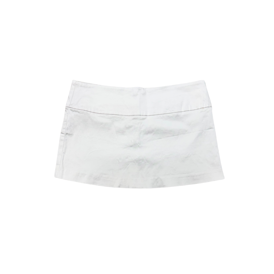 Forever 21 White Mini Skirt