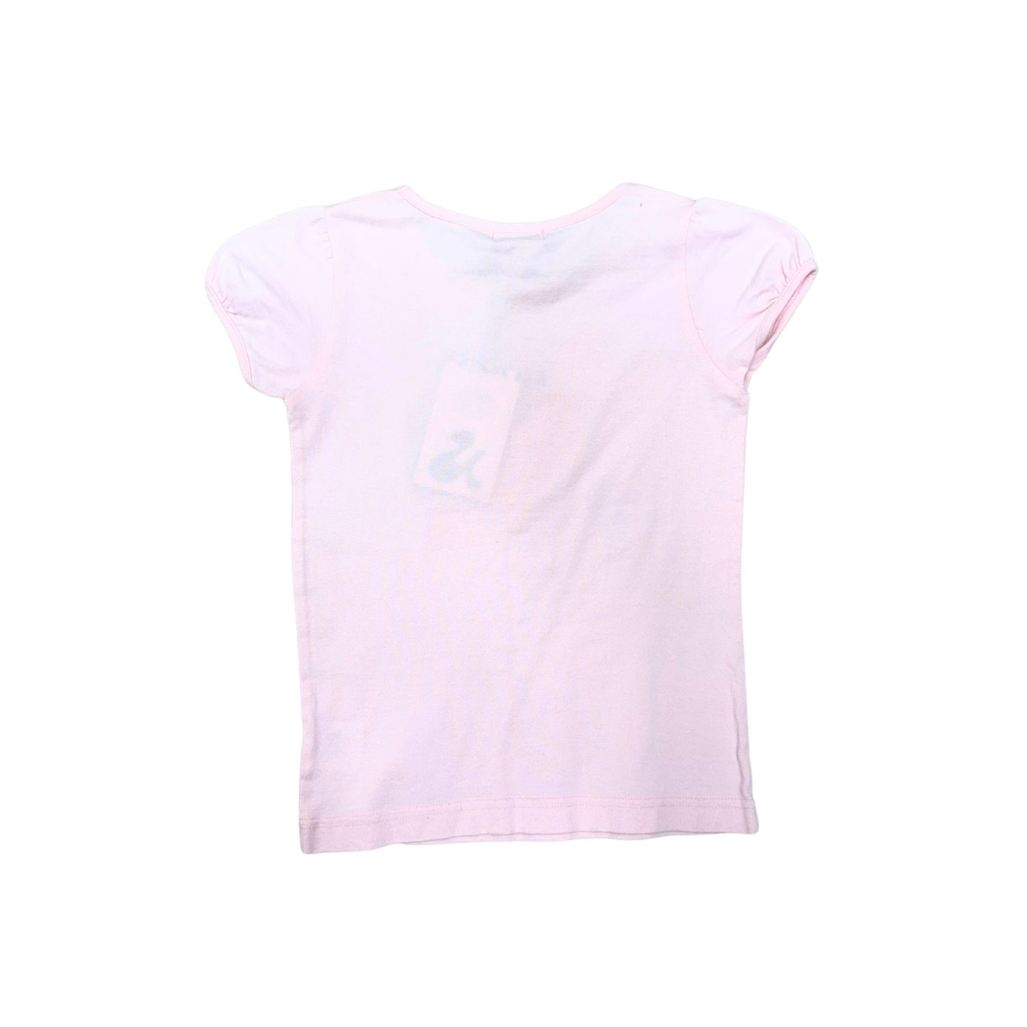 Angel Blue Pink Heart Baby Tee