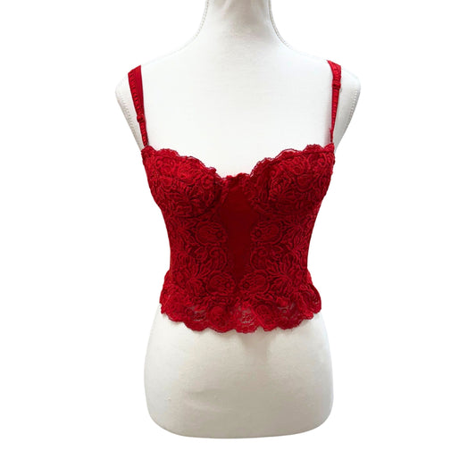 Cristies Red Lace Corset