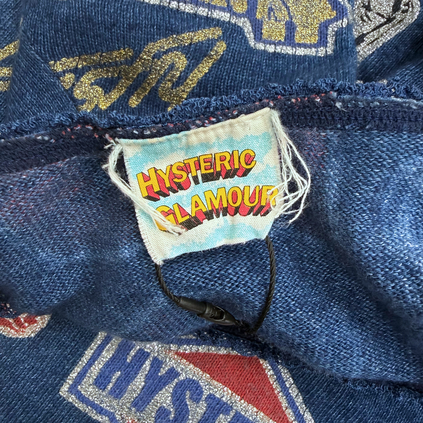 Hysteric Glamour Blue Knitted Top