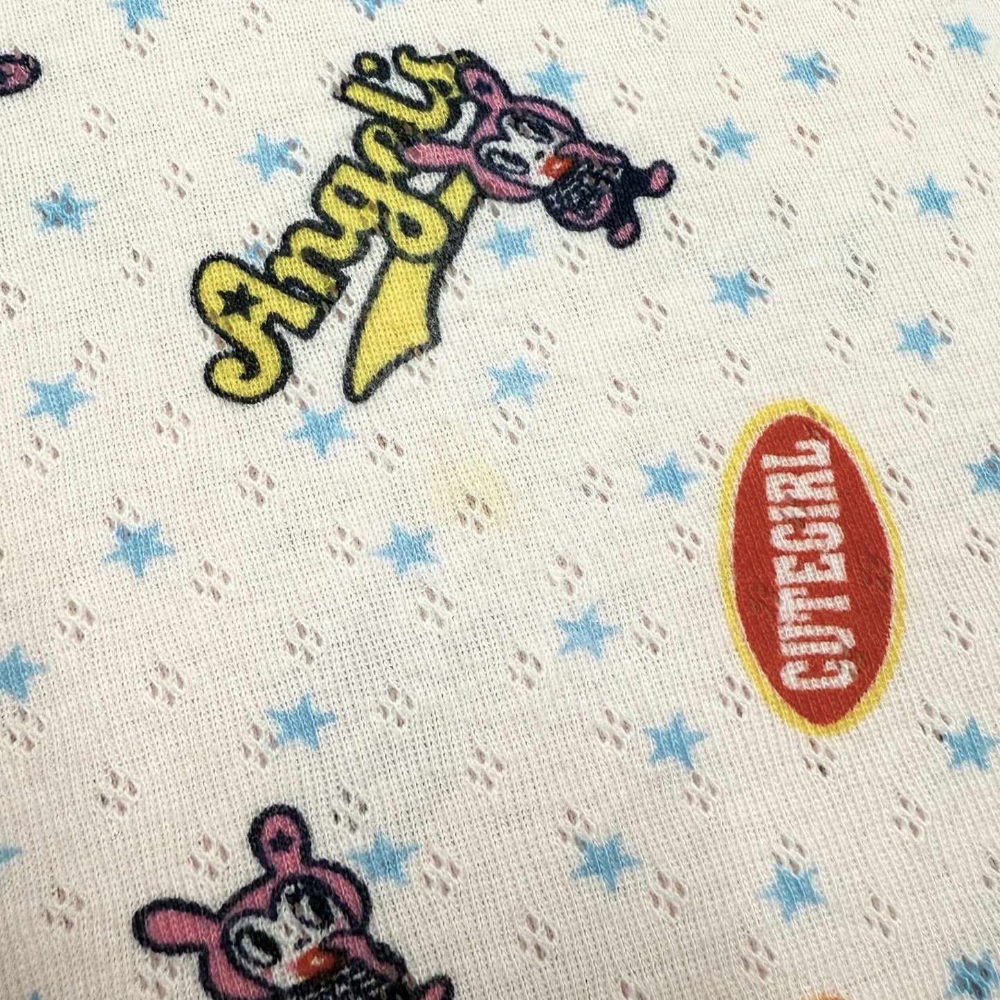 Angel Blue Pink Cute Girl Top