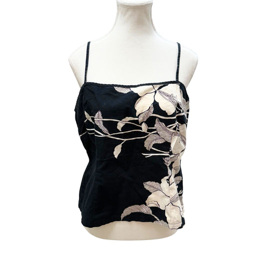 Monsoon Black White Floral Cami
