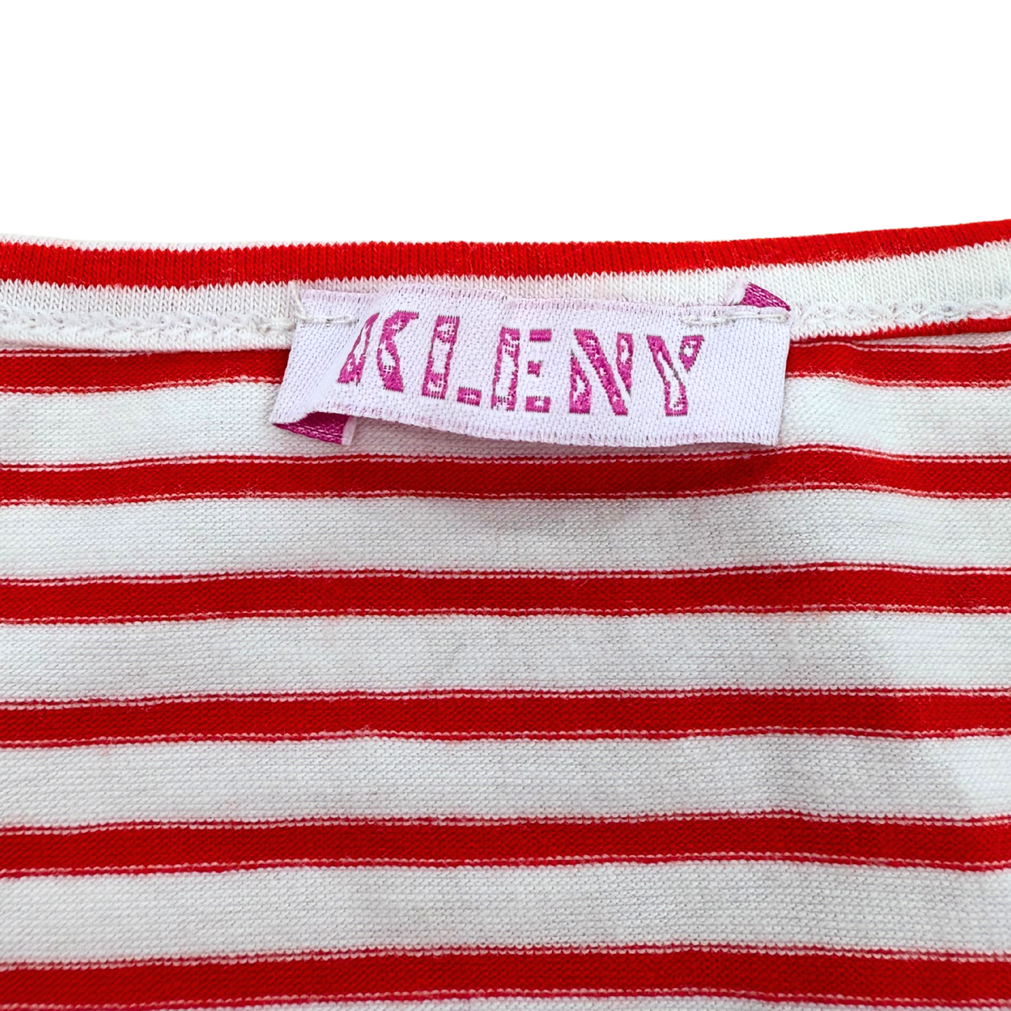 KI.ENY Red Striped Sailor Graphic Tee