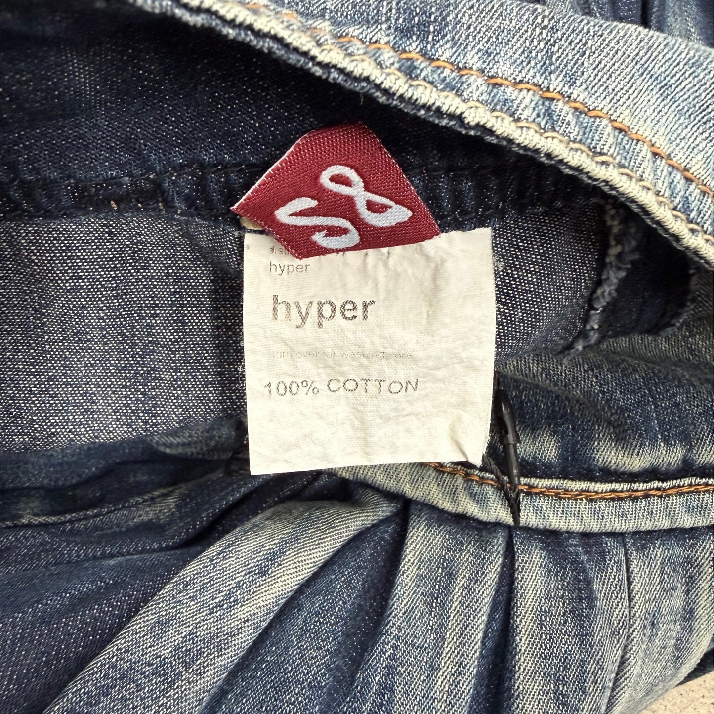 Hyper Denim Mini Skirt