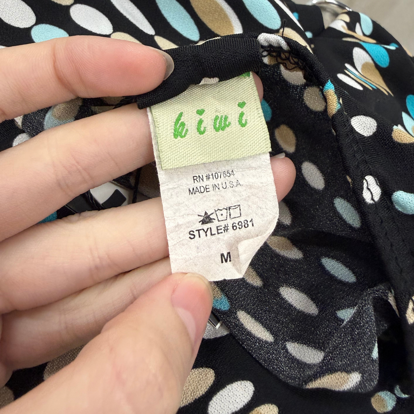 Kiwi Polka Dot Halter Top