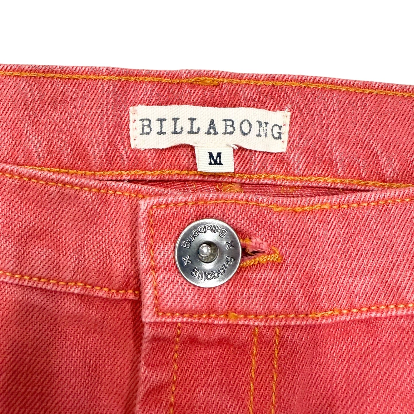 Billabong Pink Denim Mini Skirt