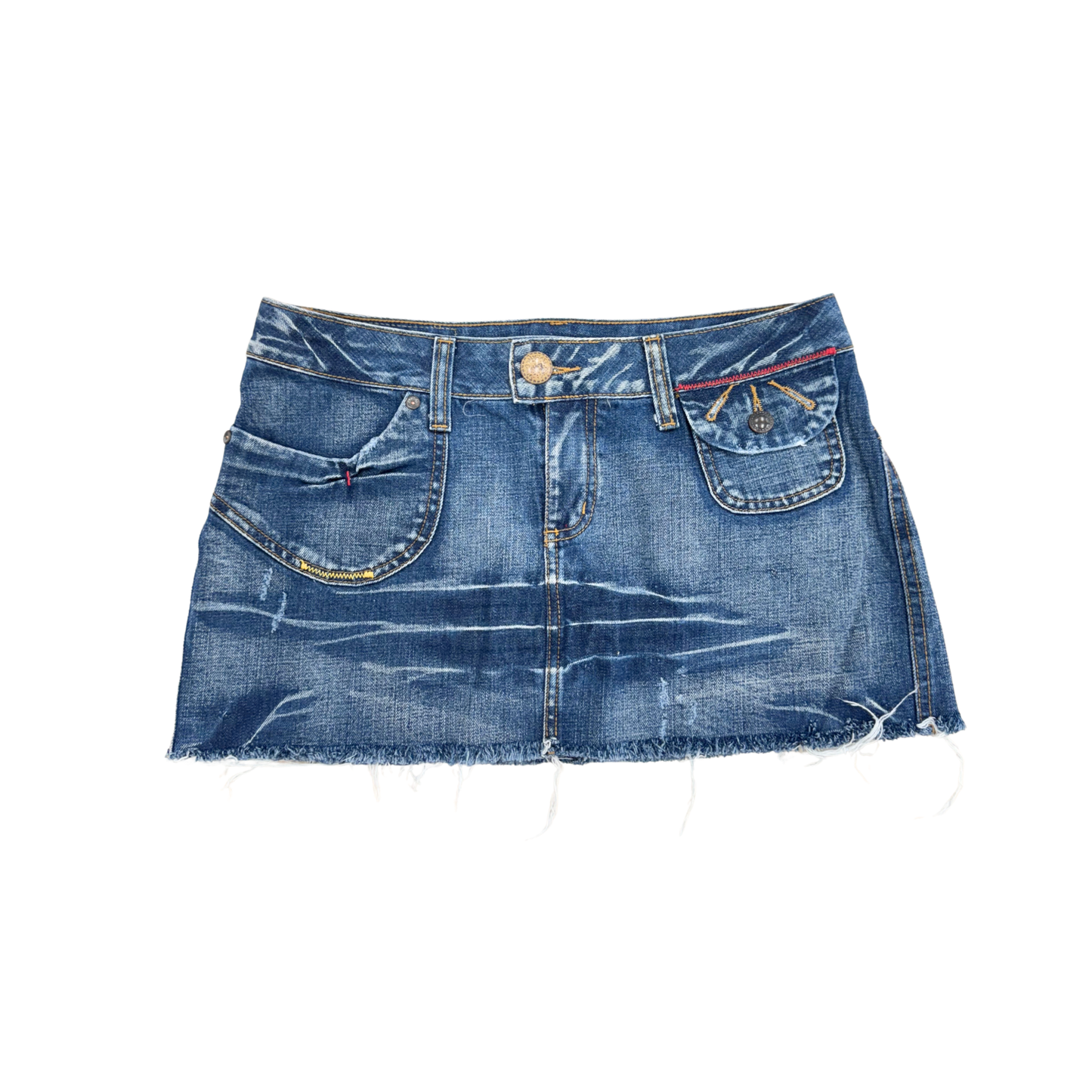 Vicunha Denim Mini Skirt