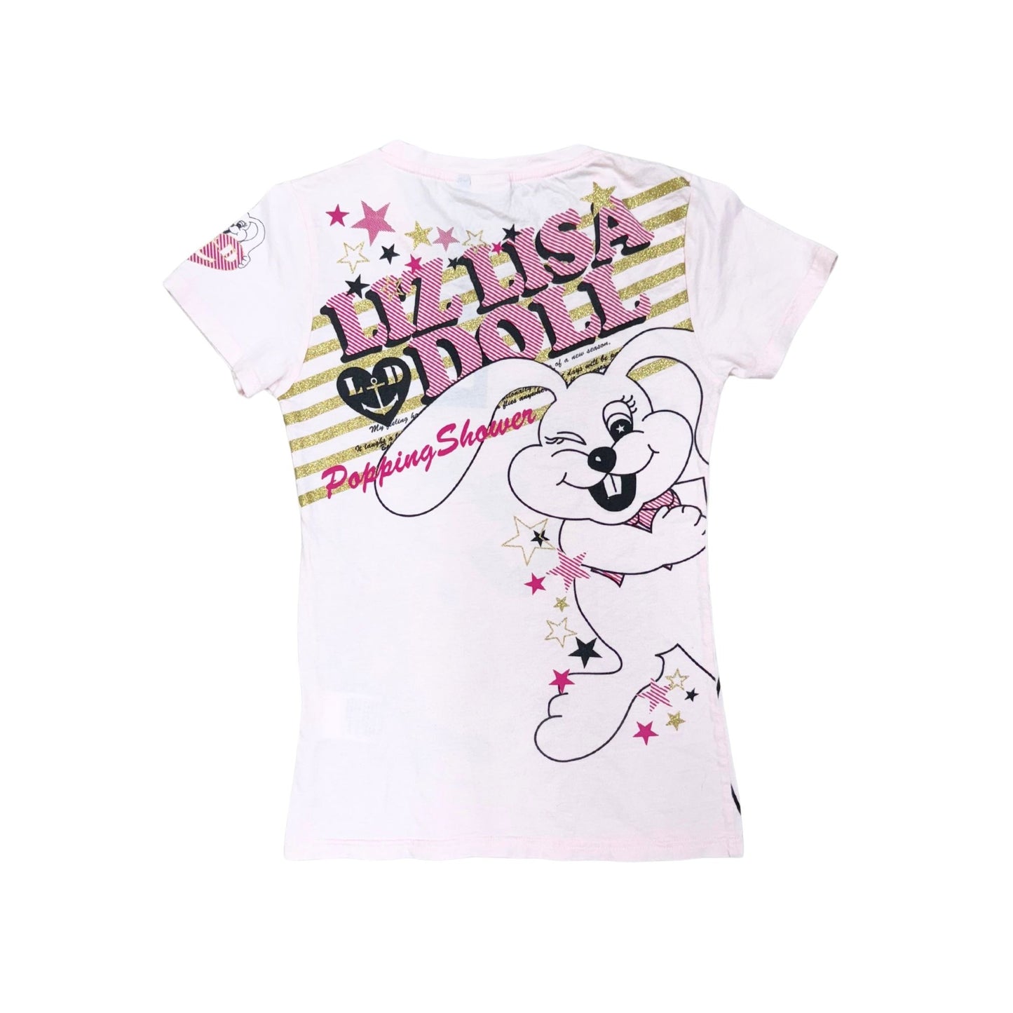 Liz Lisa Pink Bunny Graphic Tee