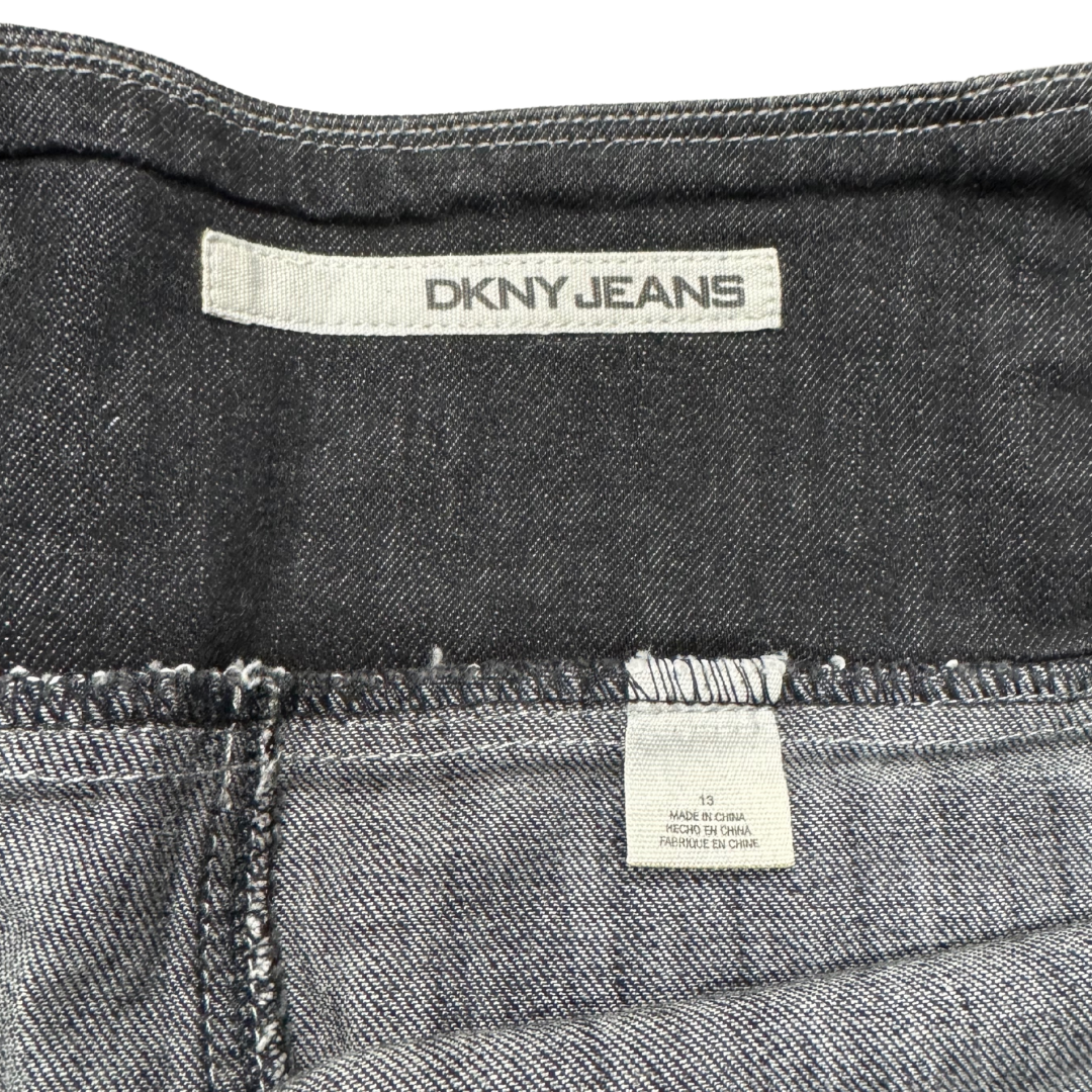 DKNY Jeans Black Denim Mini Skirt
