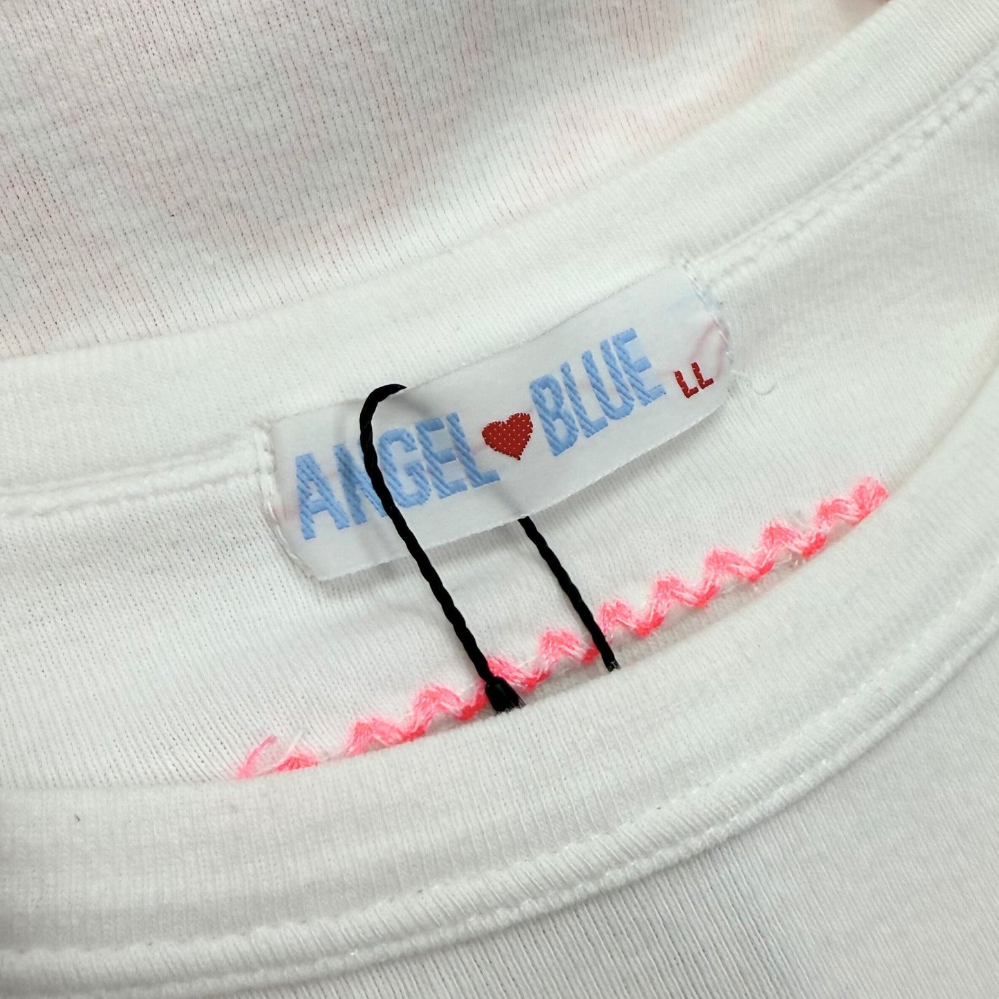 Angel Blue White T-Shirt