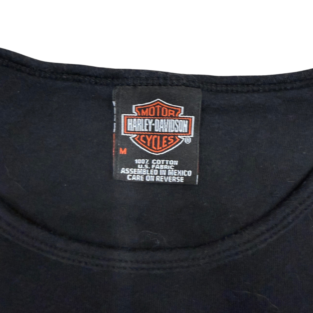 Harley Davidson Black Long Sleeve Top