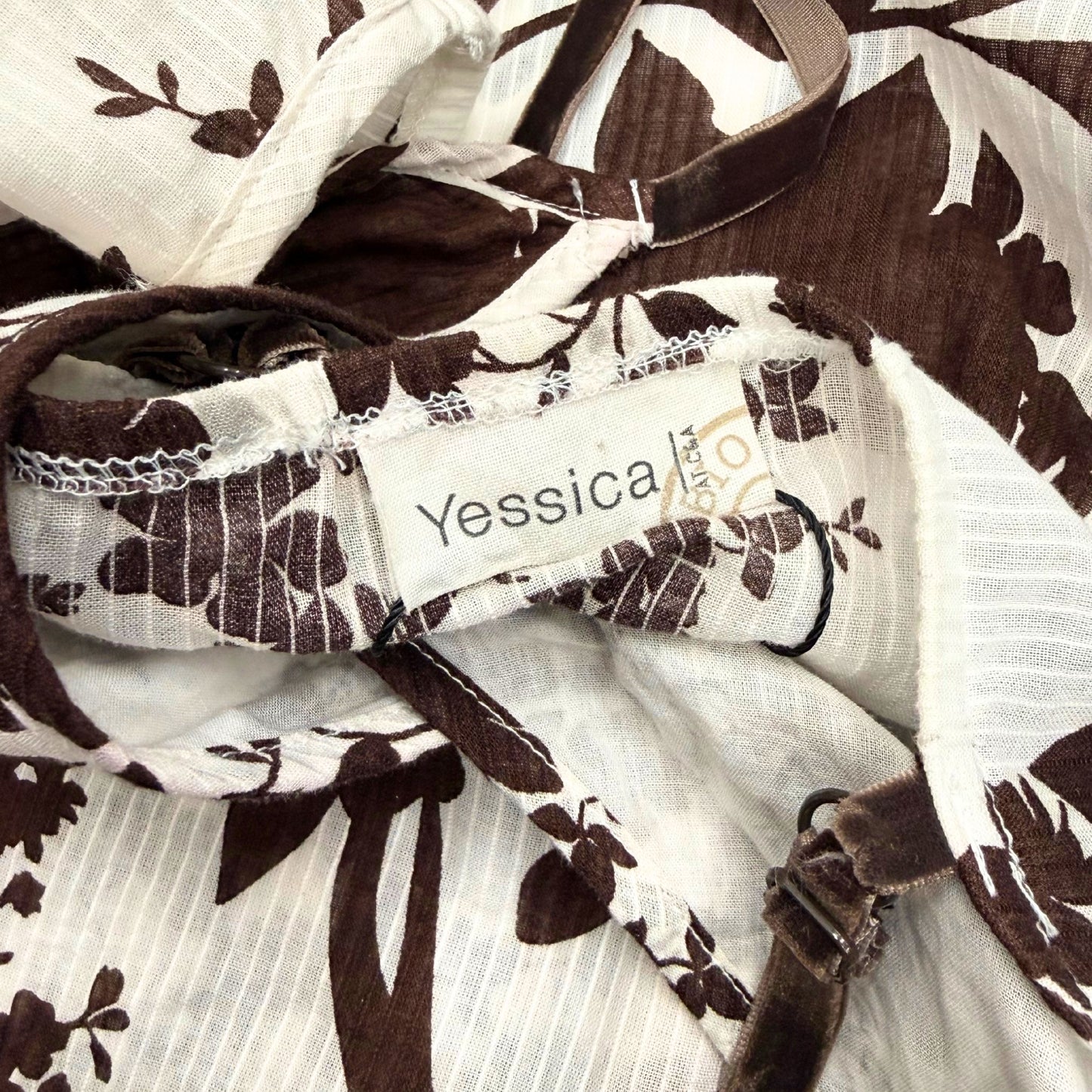Yessica Brown Floral Cami