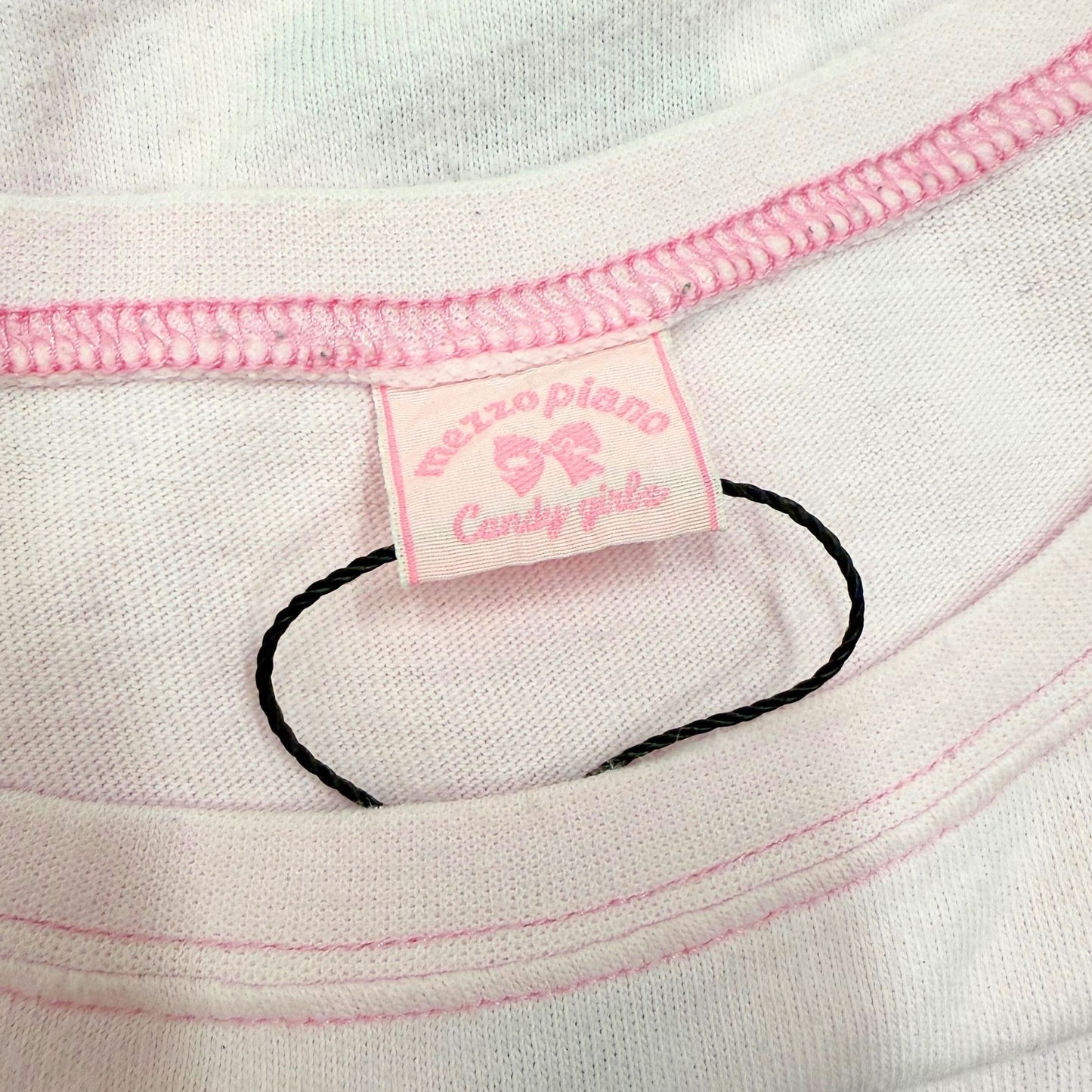 Mezzo Piano Pink Bows Baby Tee