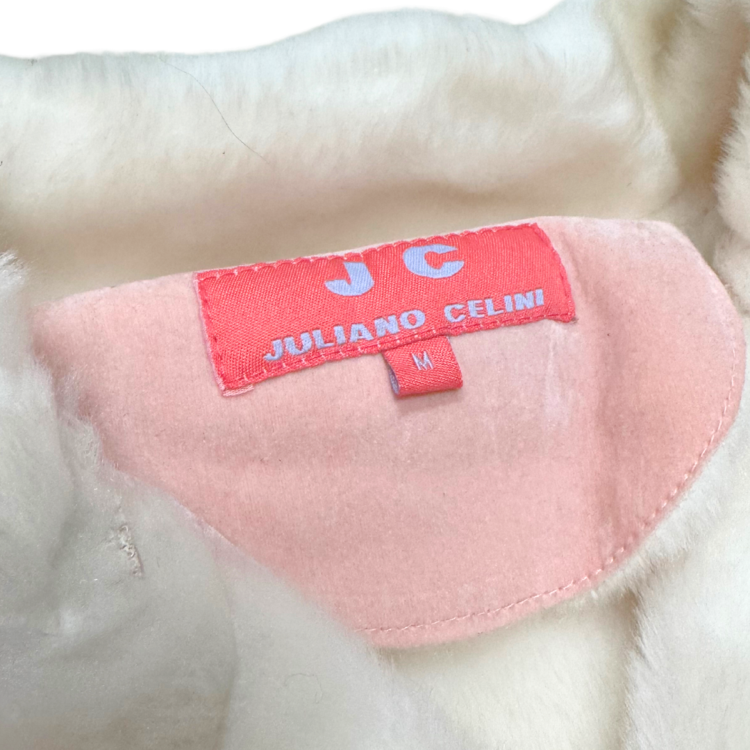 Juliano Celini Pink Seude Jacket