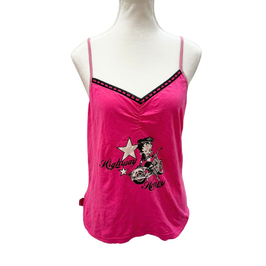 Betty Boop Pink Graphic Cami