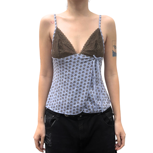 Sisi Blue Floral Cami