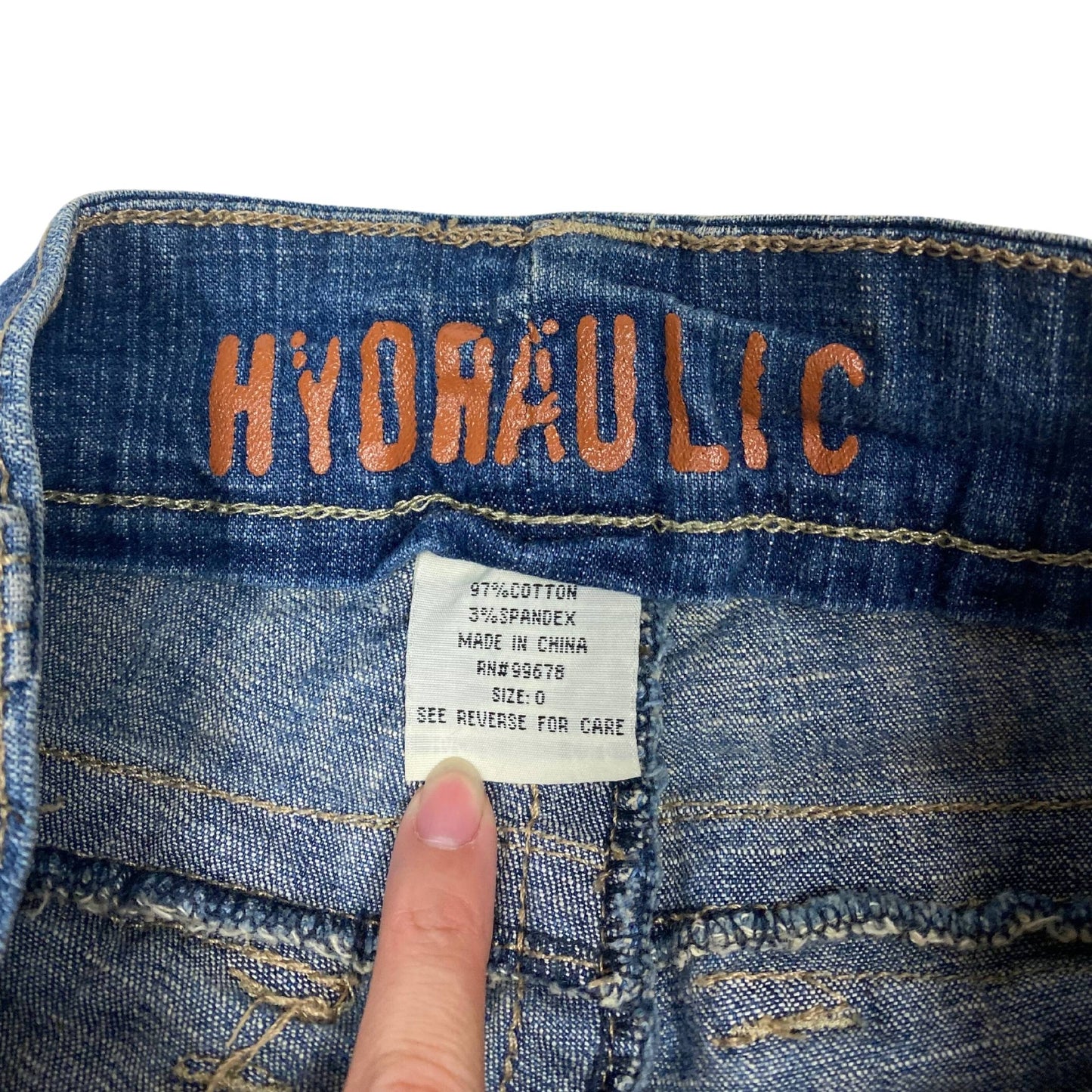 Vintage 2000s Y2k Hydraulic Boot Cut Jeans