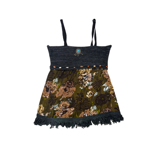 Meggie Knitted Floral Cami