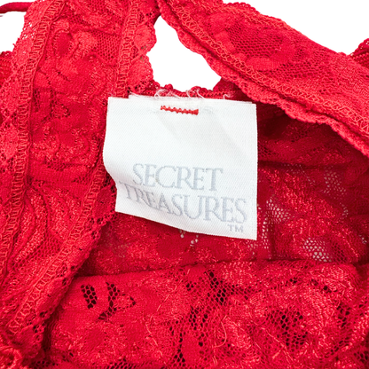Secret Treasures Red Lace Cami