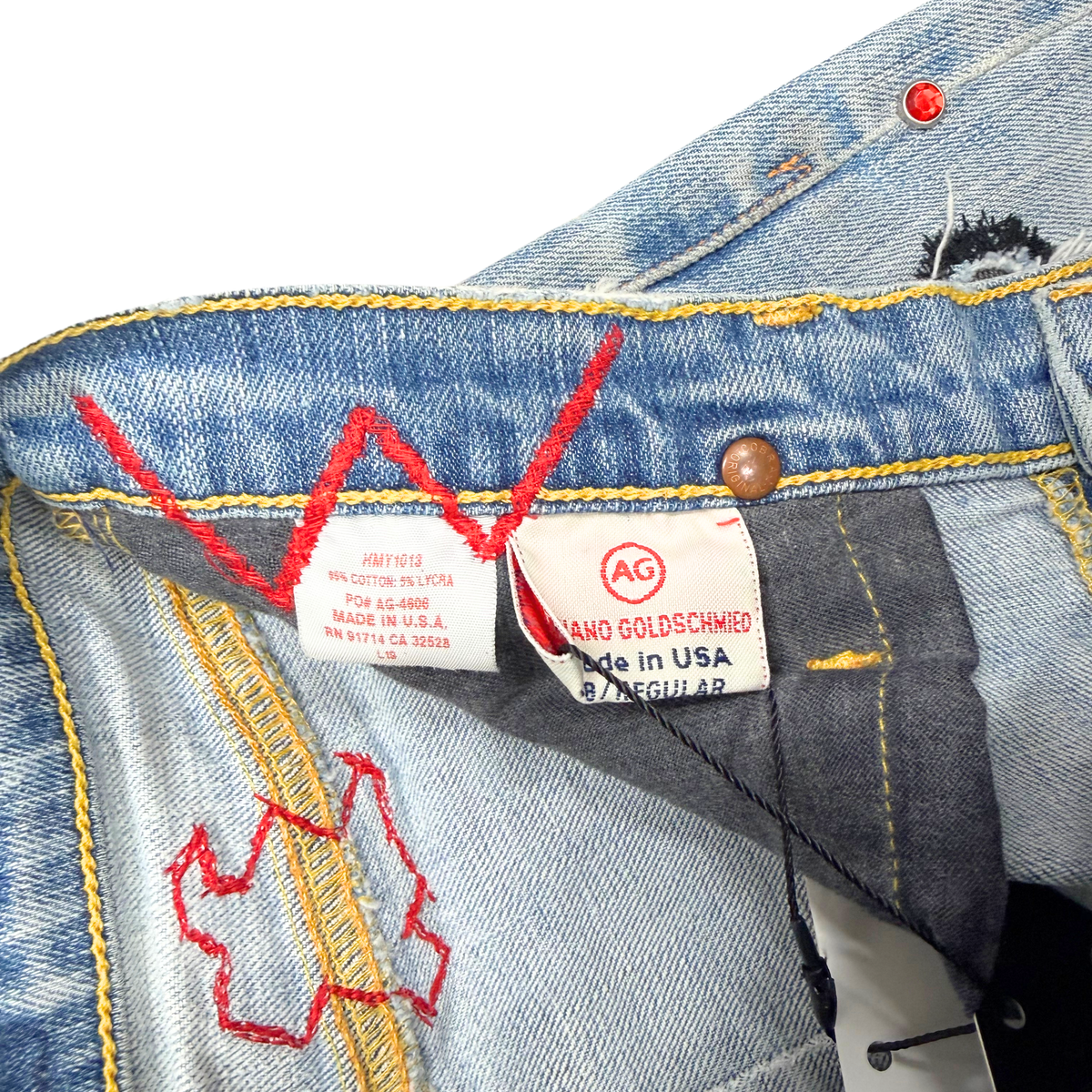 Adriano Goldschmied Bandana Patchwork Flare Jeans