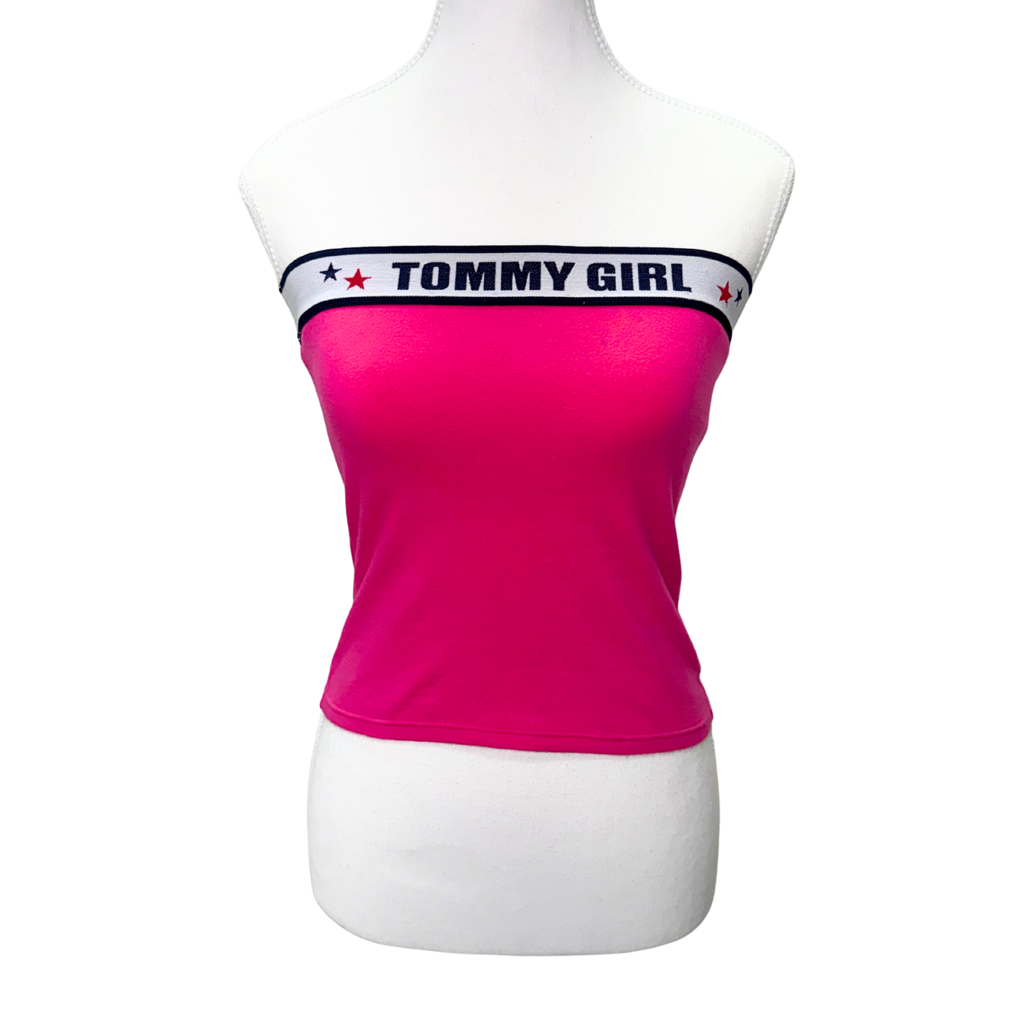 Tommy Girl Pink Strapless Top
