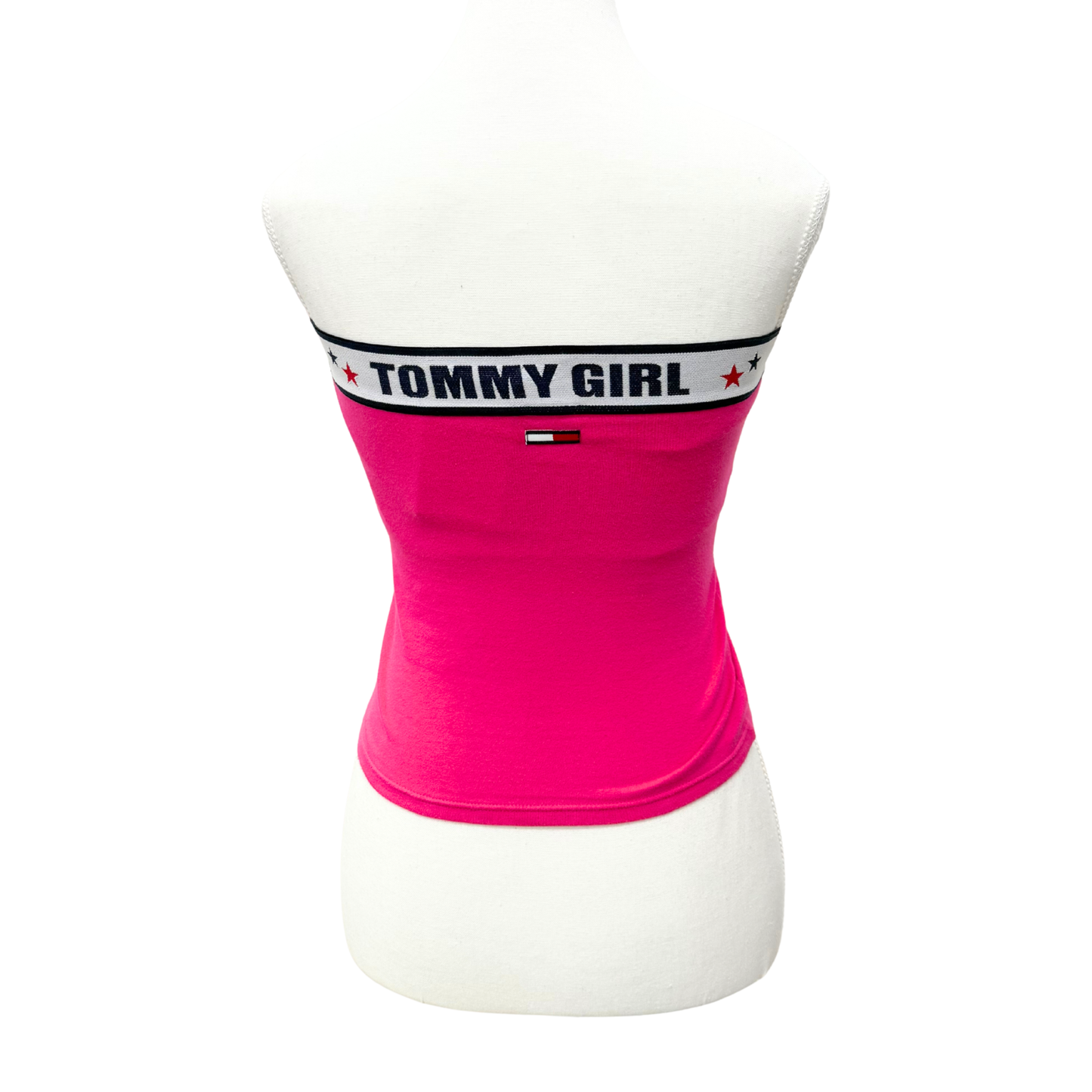 Tommy Girl Pink Strapless Top