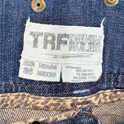 TRF Denim Mini Skirt