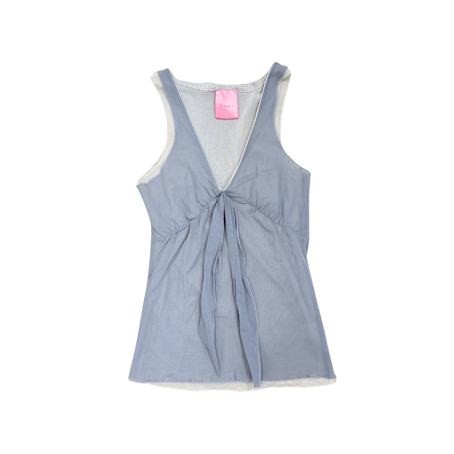 Kaos Gray Mesh Tank Top